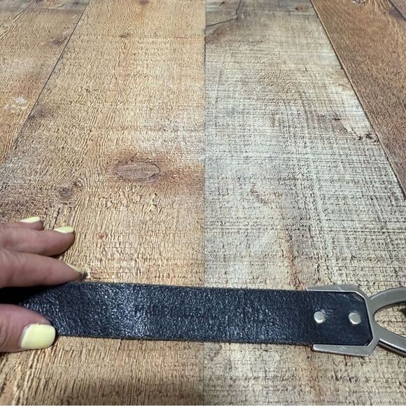 CHICO'S GENUINE LEATHER MADE IN USA BELT SIZE M/L - Picture 3 of 9